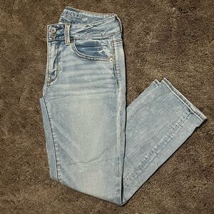 American Eagle crop jeans